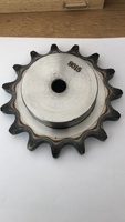 Piñón de cadena de 15 dientes procesado por hobbing Skylon, precio mayorista económico, 60A 60B 70A 70B 80A 80B, con cadena