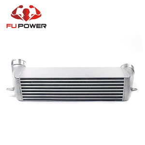 Performance Front Mount <span class=keywords><strong>Intercooler</strong></span> Pour BMW 07-12 135i/335i/X1 N54 / N55 E82 E84 <span class=keywords><strong>E90</strong></span> E92 FMIC Mise À Niveau En Aluminium <span class=keywords><strong>Intercooler</strong></span> - Product Image 4
