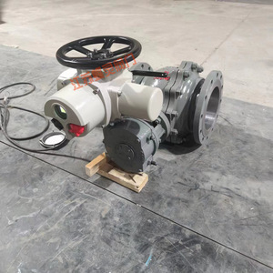 วาล์วบอลแบบหน้าแปลนพร้อมซีลแข็ง Jiangsu Dieling Q941H-40C DN200 สำหรับงานอุตสาหกรรม ใช้ไฟ AC220V380V - Product Image 2