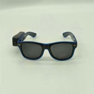 Custom Plastic <b>LED</b> Light Emitting Glasses Custom Color Letterpress Printed Logo Portable Retro Style for Party <b>Ball</b> Gifts - Product Image 4