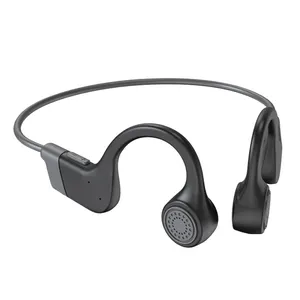 Non In-ear On-ear sport auricolari a mani libere gancio per l'orecchio aperto cuffie intelligenti a conduzione ossea AI Wireless per telefoni