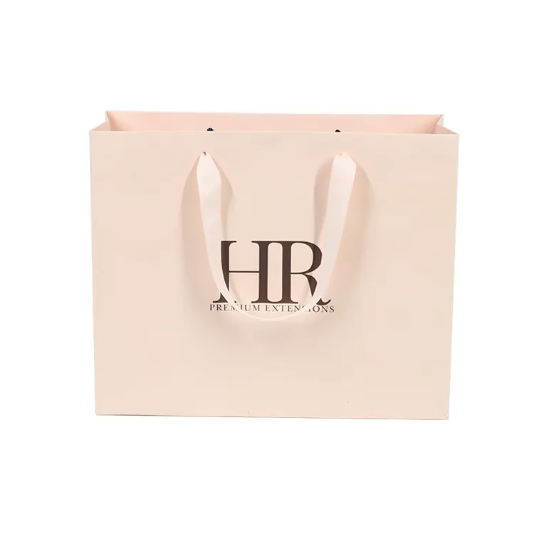 Custom Luxury Purple Clothes Store Retail Packaging Gift Carry Bags Boutique Shopping Paper Bags With Your Own Logo