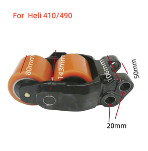 Venta caliente PU Carretilla elevadora Neumáticos Ruedas de carga para Linde Hangcha Heli Noblelift Xilin Carretillas elevadoras Premium Accesorios de carretilla elevadora de China - Product Image 2