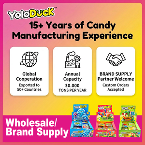 Yoloduck Bonbons Gommeux CUBE les Plus Vendus, Bonbons Gélifiés Sains pour les Moments <span class=keywords><strong>de</strong></span> Loisirs - Product Image 4