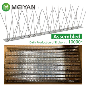 Ultimate Protection 50cm Long Base Stainless Steel <strong>Bird</strong> <strong>Spikes</strong> Eco Friendly <strong>Pest</strong> Control <strong>Anti</strong> <strong>Bird</strong> <strong>Spikes</strong> Security <strong>Bird</strong> <strong>Spikes</strong> - Product Image 3