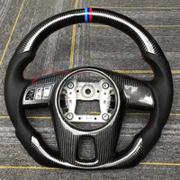 Volant en cuir de fibre de carbone pour Kia Forte Cerato Volant personnalisé