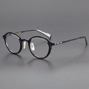 MM-0055 יוקרה באיכות גבוהה טיטניום משקפי מסגרת עיצוב דפוס עיצוב משקפיים עבור גברים ונשים - Product Image 1