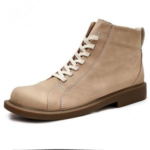 Men's Winter Ankle Autumn New Style Handmade Cowhide <b>Boots</b>-Waterproof Non-slip Stylish Outdoor Ready High Quality Custom Made - Product Image 1