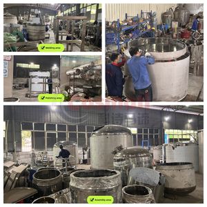 Mélangeur à homogénéisation sous vide pour crème pour le visage, lotion pour les mains, émulsion, cosmétiques, fond de teint, sérum, 100L, 200L - Product Image 5