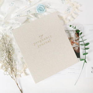 Classeur livre de grossesse en tissu imprimé personnalisé pour mère, couverture rigide, souvenir de <span class=keywords><strong>naissance</strong></span>, <span class=keywords><strong>journal</strong></span> intime quotidien, <span class=keywords><strong>journal</strong></span> de bébé de première année - Product Image 4