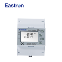 Medidor de Energía Trifásico Eastron SDM630-Modbus V2 de 100A para Riel DIN Directo, Medidor Bidireccional RS485 Modbus para Energía Solar