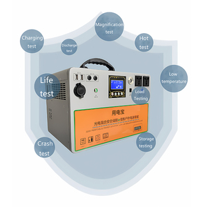 Alimentation mobile haute capacité pour conduite autonome, panneau solaire lithium-ion, source d'alimentation portable pour voiture, onde sinusoïdale pure pour extérieur - Product Image 3