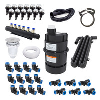 Construisez votre propre bain à remous Kit de bricolage Air Spa Bubble Set Système Whirlpool Meilleure vente en Europe avec 12 jets OEM Durable Moderne 1 ensemble