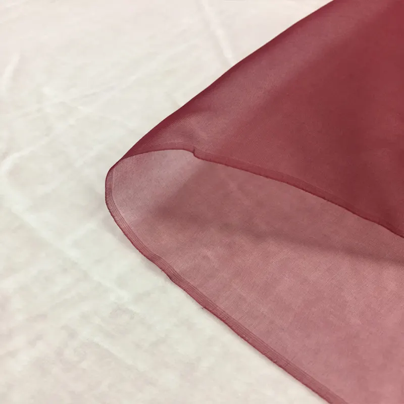 Fabbrica Outlet di lusso tessuto di seta di gelso morbido tessuto liquido di seta tessuto Organza per abiti