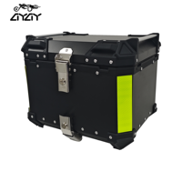 Boîte à bagages arrière modifiée pour moto en alliage d'aluminium AYAY à double verrouillage