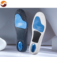Semelles intérieures de sport confortables en TPU, avec coussinets de talon en gel Zoom Gel, absorption des chocs avant en Poron, en PU souple, lavables et à rebond élevé