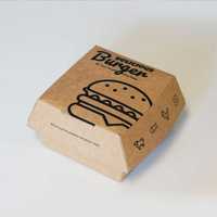 Boîtes d'emballage pour restauration rapide imprimées sur mesure, série de boîtes jetables à emporter, frites, ailes de poulet, poulet frit, boîte à hamburger