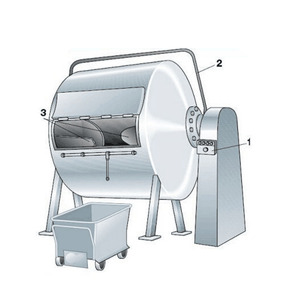 Máquina Pequeña para Batir, Mezclar y Agitar Mantequilla de 200 L - Product Image 2