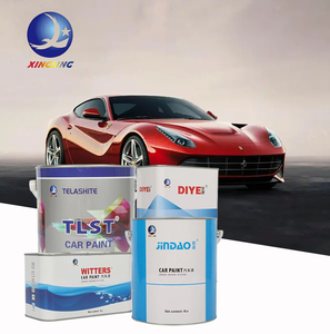 Peinture automobile acrylique haute performance 1K Noir profond Résistante aux intempéries Revêtement liquide automobile effet verre - Product Image 4