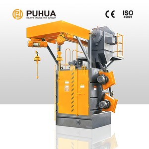 Machine de sablage vertical de type crochet Q37 avec <span class=keywords><strong>moteur</strong></span> et boîte de vitesses certifiée CE ISO, incluant la formation à l'installation - Product Image 1