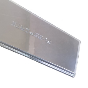 Transparent rectangular blister box toy print box accessories plastic packaging hardware electronic component tray lining custom