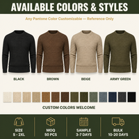 Pull en tricot d'hiver personnalisé à marque privée pour hommes, logo sur le devant, fabricant, grossiste, fournisseur, importateurs