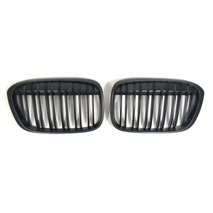 Grille avant double lamelles en ABS <span class=keywords><strong>noir</strong></span> mat 2kg pour F48 <span class=keywords><strong>X1</strong></span> - Product Image 1