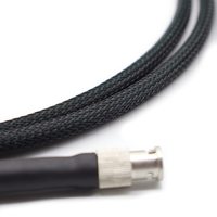 Câble RF N mâle vers BNC mâle avec câble coaxial 580 50 ohms DC 6 GHz Assemblage de câble RF personnalisable