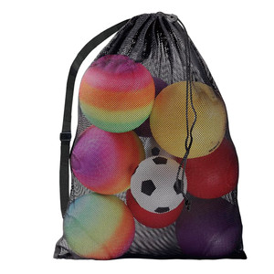 Extra <strong>Large</strong> Mesh Sports Ball <strong>Drawstring</strong> <strong>Bag</strong> for Basketball,Volleyball,Soccer.Mesh Sports Equipment <strong>Bag</strong> for Gym,Scuba Gear - Product Image 5
