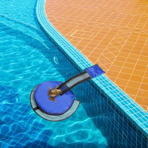 Swimming <b>Pool</b> Animal Escape Float Blue Two Pack For Frog And Bird Rescue - Product Image 4