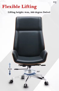 Sedia Direzionale da Ufficio Comoda per Lunghe Sessioni di Lavoro - Product Image 6