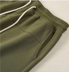 Wholesale Plus Size Pocket Custom Casual Solid Breathable High Waist Cotton Polyester <b>Men's</b> Board <b>Shorts</b> - Product Image 3