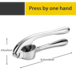 Espremedor de Alho Super Fácil de Usar e Limpar - Triturador e Moedor de Alho - Triture Alho e Gengibre Sem Esforço, Sem Necessidade de Descascar - Product Image 2