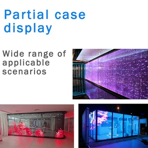 Schermo LED Trasparente, Produttore di Schermi LED P6 P8 P10, Display LED Flessibile Trasparente per Pubblicità - Product Image 5