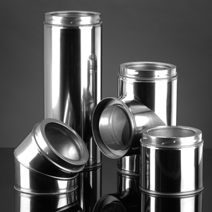 Tuyau de <span class=keywords><strong>cheminée</strong></span> de poêle à bois à double paroi isolé en acier inoxydable avec verrouillage à torsion Pièces de rechange pour <span class=keywords><strong>cheminée</strong></span> de cuisine - Product Image 4