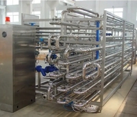 Pasteurisateur de lait de boisson de jus haute performance/stérilisateur UHT de lait/prix de pasteurisateur UHT de lait de laboratoire
