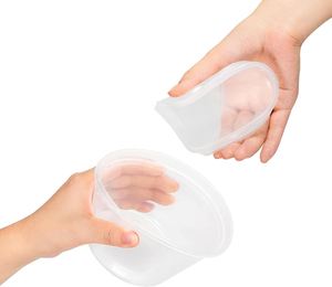 Plastic Deli Food <b>Containers</b> <b>Lids</b> 8/16/32 oz BPA Free Dishwasher/<b>Freezer</b>/Microwave Safe Takeout Soup Storage - Product Image 3