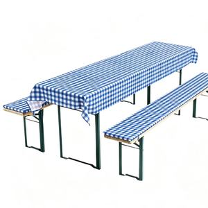 Nappe carrée d'extérieur <span class=keywords><strong>Laro</strong></span> en polyester non tissé, durable, lavable, teinte unie, à motif uni - Product Image 2