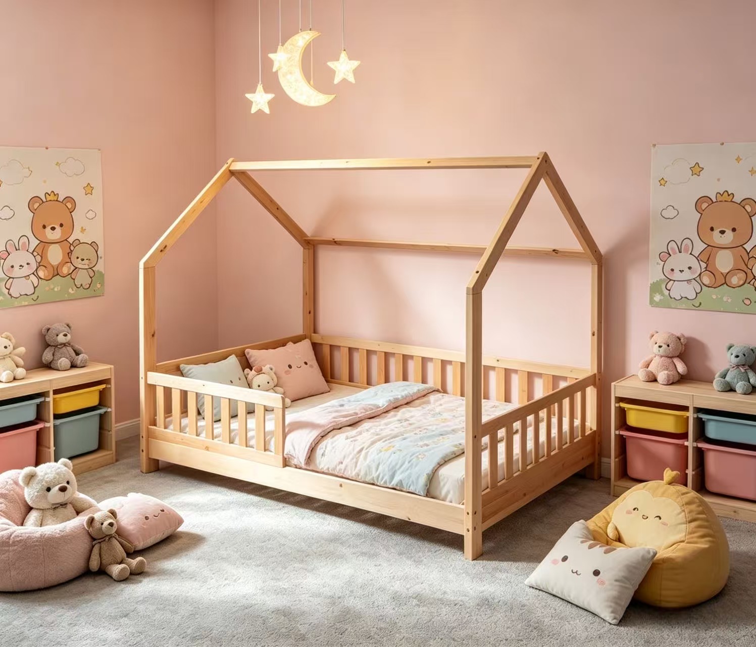 Alibaba.com上の高品質な木製子供用ベッドメーカーと木製子供用ベッド