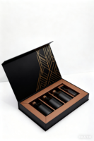 Emballage de boîte-cadeau en papier ondulé personnalisé avec logo pour shampooing, revitalisant, gel douche, savon, ensemble de douche