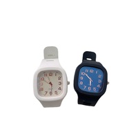 Montre carrée pour femmes, style simple et élégant pour les élèves du lycée, montre à quartz