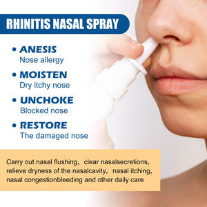 Spray nasal pour rhinite en gros, nettoie et protège rapidement la congestion nasale - Product Image 5