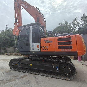 รถขุดฮิตาชิ แซกซิส 200 ปี 2023 ชั่วโมงการทำงานต่ำ ใช้แล้ว เครื่องยนต์ 20 ตัน ความจุบุ้งกี๋ 0.6 ลูกบาศก์เมตร คาวาซากิ สำหรับงานก่อสร้างและเคลื่อนย้ายดิน - Product Image 5