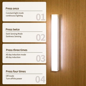 Luz LED Recargable de 10cm/20cm/30cm/50cm para Debajo del Gabinete de Cocina, con Sensor de Movimiento Inalámbrico, Luz Nocturna para Gabinete - Product Image 6
