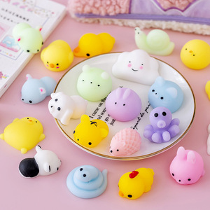 Animal Funny Squeeze Toys Soft Rubber Silica Gel Miniature Cute Venting Stress Relieving Kneading <b>Fun</b> Cartoon Shaped Hand Held - Product Image 2