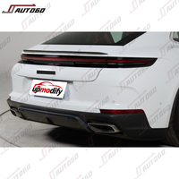 Kit de carrosserie de modernisation et de relooking d'usine pour Porsche Panamera 976 2024-2026, style Turbo GT, en matériau PP ABS, diffuseur arrière