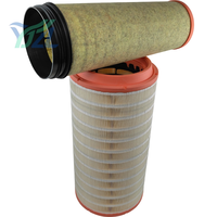 Filtre à air DZ9X259190121 K2751 pour Shacman Delong X3000 X5000 X6000, élément d'étanchéité radiale
