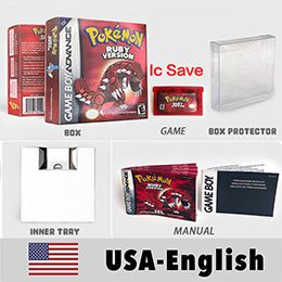 Ensemble de rubis USA uniquement