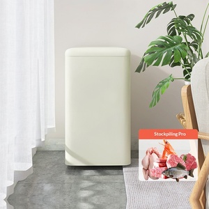 Jinsong BD-60R Full Vintage Small Household Mini White <b>Refrigerator</b> 60L Auto-Defrost Energy Efficiency Level 1 Household Mini Re - Product Image 3
