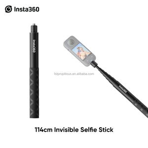 Cổ phiếu bán sỉ phụ kiện máy ảnh insta360 114cm vô hình ảnh tự sướng thanh cho X3/một RS/đi 2/một X2/một r hành động máy ảnh - Product Image 3